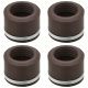 Elring 4pc Engine Valve Stem Oil Seal Set For W115 220 230 2.2L 2.3L L4 SOHC
