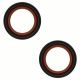Elring 2pc Engine Crankshaft Seal Set For Volkswagen Passat Turbo AEB 1.8L L4