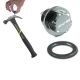 ADD W1 Engine Magnetic Oil Plug M16x1.5 mm M16x1.5 2013-14 BRZ & FR-S Gunmetal