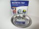 ROUND MAGNETIC PARTS TRAY STAINLESS STEEL 5 3/4
