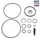 AC Compressor Reseal Kit Shaft Seal Install Tool For GM R4 Compressor O-RING US