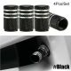 4PCS Alloy Tire Valve Air Dust Cover Stem Schrader Caps Wheel Car Truck SUV Bike