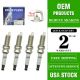 4X 90919-01253 SC20HR11 3444 Real Iridium Spark Plugs For Toyota Prius Lexus US