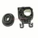 2x Upper & Lower Radiator Mount Bracket Black For VW Golf GTI Audi 5Q0121367G/F