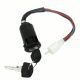 ATV Key With Wire & Lock for Most Dirt Bikes 50-250cc