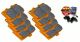 EBC Brake Pads Orange Stuff Front + Rear for Audi R8 Lamborghini Gallardo