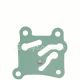 70-37199-00 Variable Valve Timing Solenoid Gasket For Volvo C70 S70 S80 V70 XC70