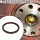 Rear Crankshaft Oil Seal for Toyota Camry Tundra No.90311-92006/90080-31053