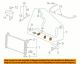GM OEM 14-19 Sierra 1500 Cooling Radiator Components-Lower Hose Clip 23129954