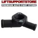 Rear Outer Engine Coolant Thermostat Water Outlet For Volkswagen Jetta 2004-2005