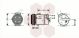 Van Wezel air conditioning compressor for Opel Vectra C Signum Fiat Croma 2.2 16V