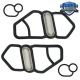 Pair of Upper & Lower VTEC Solenoid Gaskets For Honda Civic D16Z6 B18C1 B16A2