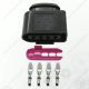 4B0973724 Ignition Coil Plug Wiring Connector Set For Audi A3 A4 VW Jetta