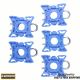 Fit for Volvo S60 S80 S90 5X 740 940 960 Window Regulator Sliding Pivot Clips US
