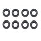 Elring Set of 8 Engine Valve Stem Oil Seals For Benz W180 190B 190C 220Sb 220SE