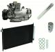 RYC Reman AC Compressor Kit With Condenser AD-0447-NC Fits ILX Hybrid 1.5L 13-15