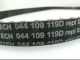 Continental 262 Engine Timing Belt For 1993-2002 Volkswagen 2.0L-L4