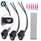 LABLT Set of 3 Ignition Coil Connector Plug W/ Wires For Lexus IS300 GS300 SC300