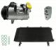 RYC Reman AC Compressor Kit With Condenser AD-1176 Fits Caprice PPV 3.6L 2012