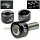 J2 ENGINE IGNITION DISTRIBUTOR METRIC CUP WASHER+BOLT/NUT KIT CD/CG/CS/BB BLACK