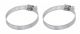 Empi Large Intake Boot Clamps for Rubber Intake Manifold - Pair - 3216