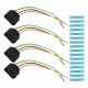 4x New Ignition Coil Connector Repair Kit Harness Plug Wiring for VW MK4 MK5 MK6
