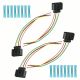 Set of 4 Quality Ignition Coil Connector Wiring W/Terminals Fits for Audi A4 VW