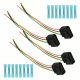 New 4x Ignition Coil Connector Harness Plugs W/Terminals for Audi VW 1J0973724