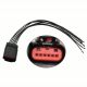 Radiator Cooling Fan Connector Harness Plug For Nissan Titan 2016-2019 6-Way