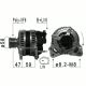 Alternator EB923G DRA1484 03L 903 024 X DAN1328 104211-8380 03L 903 024