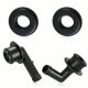 2Pcs PCV Vent Valve Elbow Connectors + 2x Gasket for 00-04 Jeep Grand Cherokee
