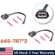 2 x Ignition Coil Connectors Plug Wiring Harness Pigtail 645-787 For Nissan 3.5L