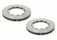 2X DBA T3 5000 Slotted Brake Rotor 340mm DBA53050.1S FITS WRX STI EJ25 2014-2024