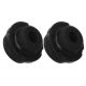 2pc Black Radiator Lower Insulator Bushing Fit For Kia Rio 1.6L 12-17 253363X000