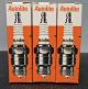 3x Autolite 685 Sprak Plugs New Replaces R44TX,  RBL8-6,  ARF4-6