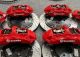 4x Genuine Brembo GT BRAKE CALIPERS 6 pot + 4 pot GT6+ GT4) front + rear