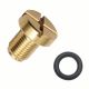 New ListingVent Screw Brass Radiator Coolant Bleed Screw for BMW E36 E39 E90 D 17111712788