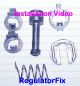 BMW X3 E83 03-10) Door Lock Cylinder Repair Kit FRONT left/right