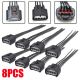For Lexus RX350 Toyota camry Sienna Ignition Coils Connector Plug Harness 8PC+