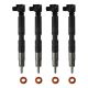 D18 D24 Fuel Injection Pump + Fuel Common Rail + Fuel Injector For Doosan Bobcat