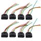 8 Pack Ignition Coil Connector Harness Plugs Wiring W/Terminals for Audi A4 VW