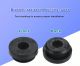 4 Pcs For CRV Civic Accord FIT Pilot Radiator Upper Lower Rubber Cushion Bushing