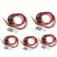 5 x Ignition Coil Wire Harness Connector Plug Set For Volvo S60 S70 S80 V70 XC90
