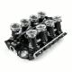 Ford FE 390 427 428 Downdraft EFI Stack Intake Manifold System Complete [Black]