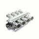 Ford 351W Windsor Sidedraft 8 Stack EFI Intake Manifold System Complete Polished