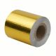 Efficient Heat Insulation Tape for Car Exhaust Tube Golden Wrap 5m Length