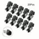 19) Sturdy Car Engine Cylinder Head Cover Lock Pin Screw Sealing Stud Set of 20