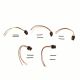 5x For Volvo S60 S70 S80 V70 XC90 Ignition Coil Wire Harness Connector Plug Set