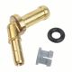Connector Outlet Tube Connector Tube Connector 1pc Kit Metal + Plastic