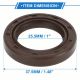 1 Pc Front Crankshaft Oil Seal for Toyota Echo Prius No.90311-25021 Main Seal